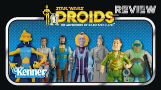 Kenner Star Wars Unproduced DROIDS action figures by ProCustom Figures  Review [upl. by Anirtik]