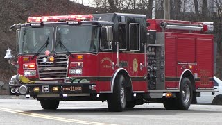 Greenawalds FireRescue Engine 1111 amp Cetronia Volunteer Fire Department Engine 311 Responding [upl. by Freberg]