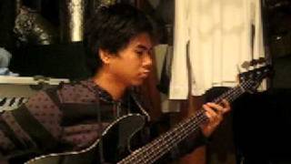 the back horn  seimeisen 生命線 bass cover ベース [upl. by Atterual]