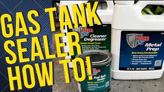 Must watch before using a gas tank sealer [upl. by Fotinas336]