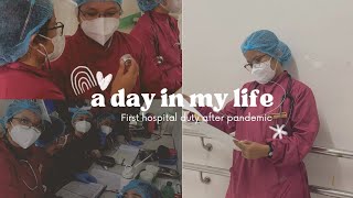 A day in a life of a Student Midwife Hospital duty after Pandemic Pedia ward [upl. by Aigroeg696]