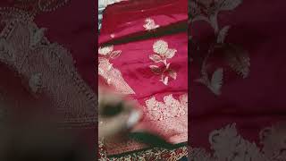 latest new dola silk banarasi saree shorts wow song [upl. by Robinet]