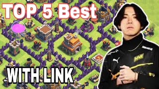 NEW TH7 Base Link  BEST Town Hall 7 TrophyWarHybridFarming Base  Clash Of Clans 2024 [upl. by Mallen]