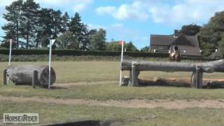 Pippa Funnell  CrossCountry Schooling  HorseandRider UK [upl. by Ellenehs]