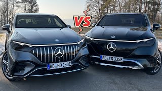 NEW 2023 EQE53 SUV vs EQE500 SUV Is The AMG Worth It Interior Exterior Review Comparison [upl. by Lenoj840]