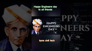 Engineers day wishes to all construction youtubeshorts civilengineeringconstruction [upl. by Reimer]