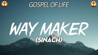 WAY MAKER  SINACH VIDEO LYRIC waymaker sinach gospel [upl. by Daza]