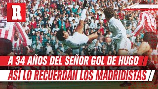 Así recuerdan los madridistas el señor Gol de Hugo Sánchez en 1988 al Logroñés [upl. by Manvel]