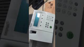 franking machine use Live  franking machine impression india post [upl. by Avlasor]