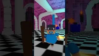 HELLO KITTY BARRYS PRISON RUN OBBY ROBLOX shorts [upl. by Yltnerb601]