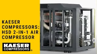 Kaeser Compressors HSD 2in1 Air Compressor [upl. by Ecinnaj636]