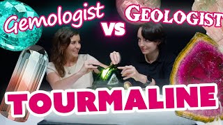 Unboxing Tourmaline Gemologist vs Geologist [upl. by Tremml]