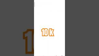 10 kdont forget to subscribeshortvideosyutube 10k 1million new [upl. by Rheta]