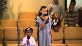 Childrens Choir at New Life SDA Church  I Just Want to Thank You [upl. by Bernardi]