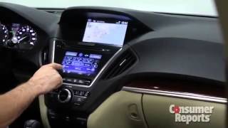 2014 Acura MDX first drive from Consumer Reports [upl. by Nimajaneb]