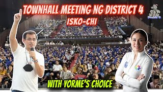 TOWNHALL MEETING NAMAN NG DISTRICT 4 KASAMA SINA YORMECHI AT ANG YORMES CHOICE  DOUBLE D [upl. by Oehsen281]