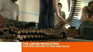 Gaddafi tanks in the hand of Libyan fighters [upl. by Yromem]