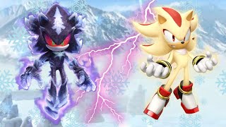 SonicDash   Mephils Vs Super Shadow  Gameplay Walktrought [upl. by Kingdon]