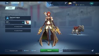 Battlerite Diamond 1 Jade vs Champion 3 Rook 2v2  epic snipes [upl. by Arodaeht76]