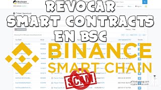 ✅ Token approvals en BSCSCAN para revocar smart contracts de Binance Smart Chain BSC ¡disponible [upl. by Tyler]