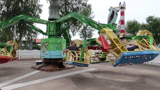 Airboat Offride Video Skara Sommarland 2018 [upl. by Namrehs]