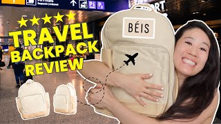 The Beis Backpack  a VERY DETAILED reviewnew travel bestie [upl. by Thurnau]