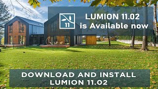 Lumion 1102 Download and Installation  New Features 2021 [upl. by Liebermann]