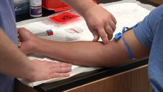 Phlebotomy MultiSample Straight Stick Needle System [upl. by Ieluuk200]