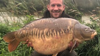 Coking Farm Oak Lake 46LB CARP CAUGHT BIGGEST CARP IN THE LAKE [upl. by Ecidnac]