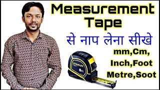 How to Read a Measurement Tape in Inches mm cm Feet amp Meters  Easy Guide [upl. by Ainaznat458]