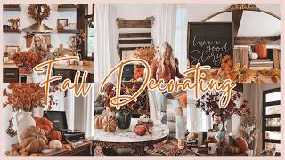 🍂 NEW FALL DECORATING MARATHON  COZY FALL HOME DECOR  FALL DECOR IDEAS 2024  FALL AESTHETIC 🍁 [upl. by Karoline]