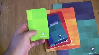 Clairefontaine Staplebound Notebook Review [upl. by Ferren118]