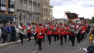 Poyntzpass Silver Band  Portadown 12th July 2016 [upl. by Adnuahsar]