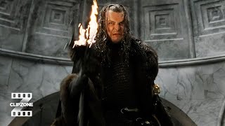 The Lord Of The Rings The Return Of The King  King Denethor Goes Mad  ClipZone High Octane Hits [upl. by Perri]