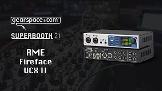 RME Fireface UCX II  Gearspace  Superbooth 2021 [upl. by Trevor543]