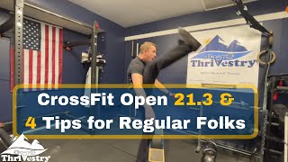 CrossFit Open 213 and 214 Strategy for Average Folks [upl. by Akirdnwahs]