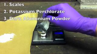 How to Make Super Powerful Flash Powder KCLO4AL [upl. by Rolando]