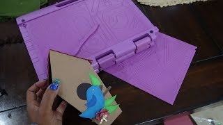 Crafters Companion Sweet Treats Ultimate Pro Boards Birdhouse Tutorial [upl. by Glendon]