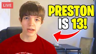 6 YouTubers FIRST EVER VIDEOS Preston MrBeast amp PrestonPlayz [upl. by Noleta259]