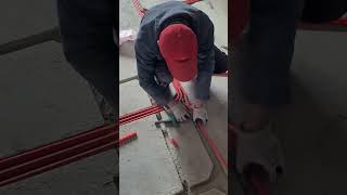 Staggered conduit installation process [upl. by Elfont172]