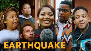 South Africa reacts to the Earthquake ft Boldly Owamie Mama Nells [upl. by Dlorad376]