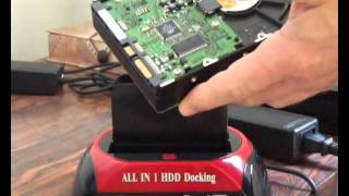 Video Blog  4  ALL IN 1 HDD Docking [upl. by Oloap]