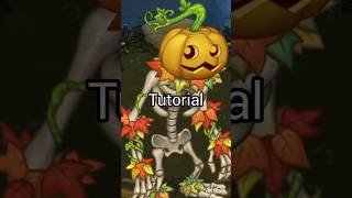 Tutorial de como fazer um Punkeleto no My Singing Monsters🎃halloween mysingingmonsters tutorial [upl. by Sherye]