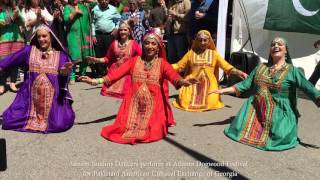 Balochi Dance Performance by Sanam Studios at Atlanta Dogwood Festival 2016 [upl. by Neeruam632]