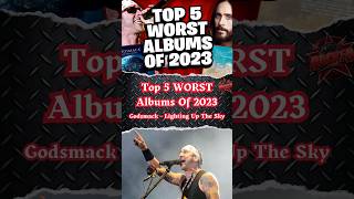 Top 5 WORST Albums Of 2023  Godsmack  Lighting Up The Sky Shorts [upl. by Jamieson31]