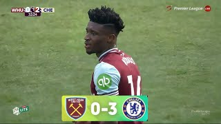 KUDUS VS CHELSEA PERFORMANCE…DISALLOWED GOAL…KUDUS VS CUCURELLA  WEST HAM 03 CHELSEA [upl. by Dietrich355]