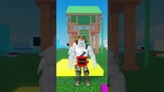 Giga Bacon speed 💪😱 shorts roblox [upl. by Naitirb]