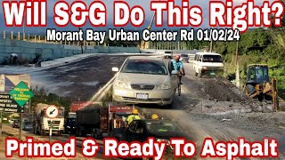 WOW Road Leading To Morant Bay Urban Center amp Bustamante Bridge Ready To Asphalt [upl. by Warder328]