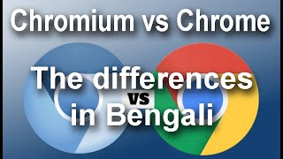 Google Chrome vs Google Chromium in Bengali [upl. by Lilias280]