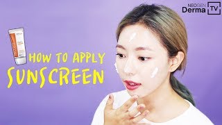 A Guide To Apply Sunscreen Properly 🌞 [upl. by Nahte]